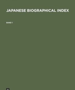 Japanese Biographical Index Berend Wispelwey