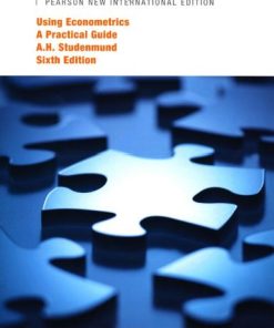 Using Econometrics A Practical Guide 6th Edition A.H. Studenmund