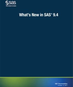 What s New in SAS 9 4 1st. Edition Sas Institute
