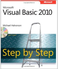 Microsoft Visual Basic 2010 Step By Step Book CD Package Michael Halvorson